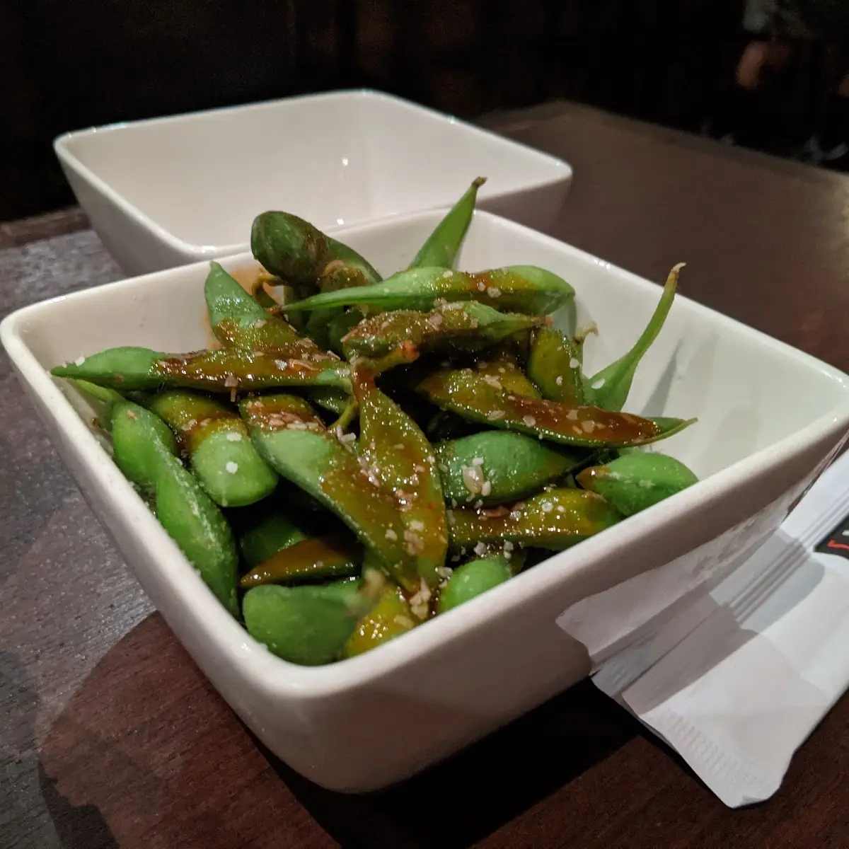 Steamed Edamame - Spicy