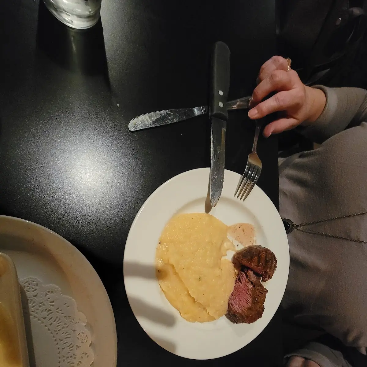 Steak and Mashed Potatoes