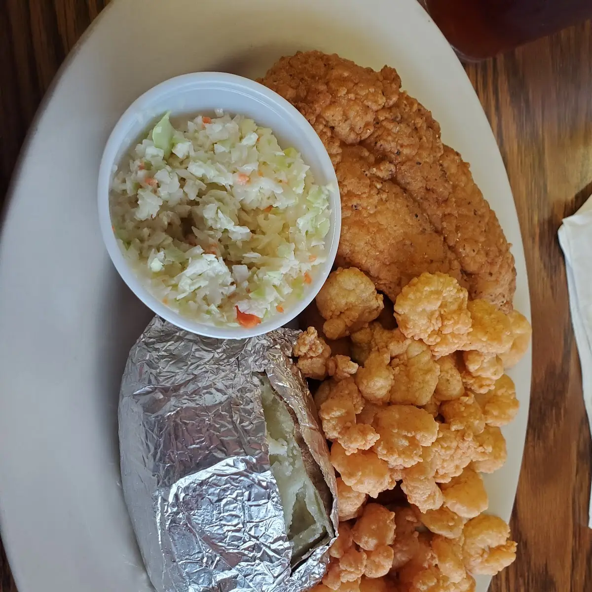 Catfish and Baby Shrimp