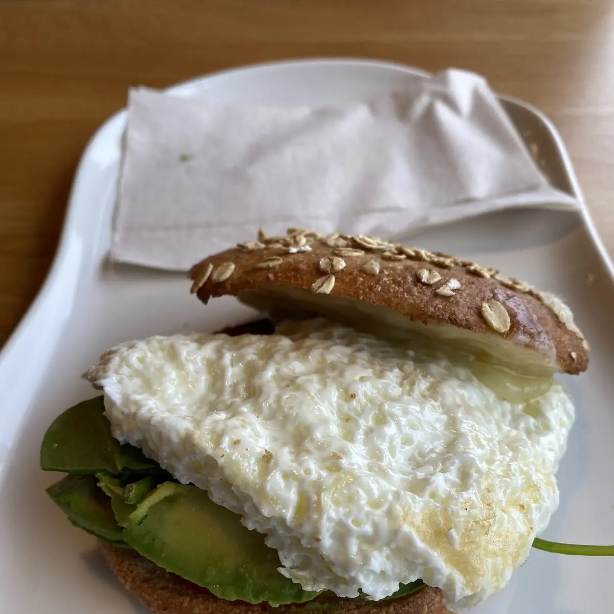 Garden Avo & Egg White Sandwich