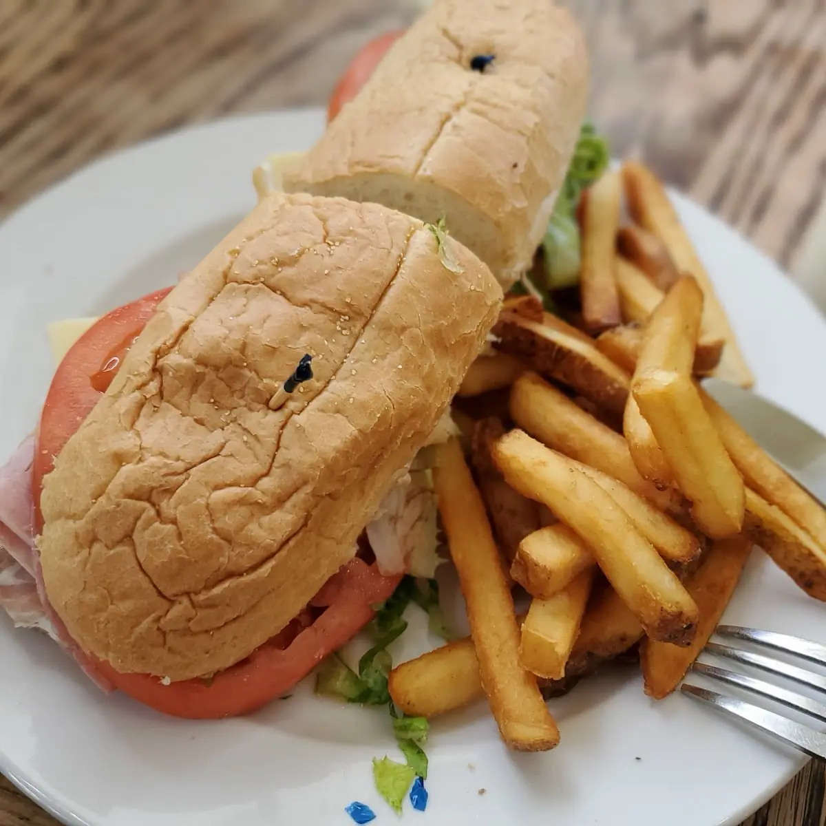 Italian Sub with Fries