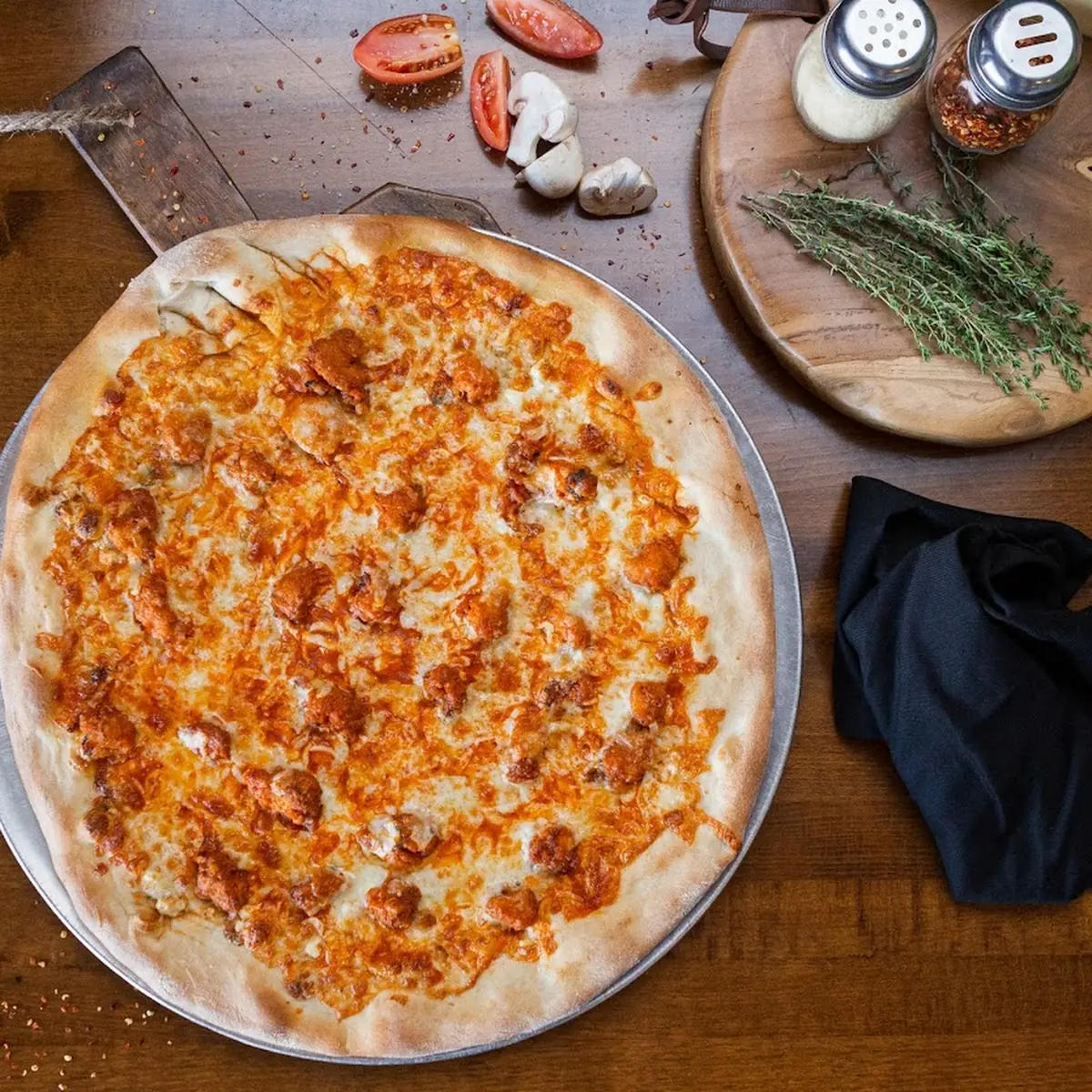 Buffalo Chicken Pizza