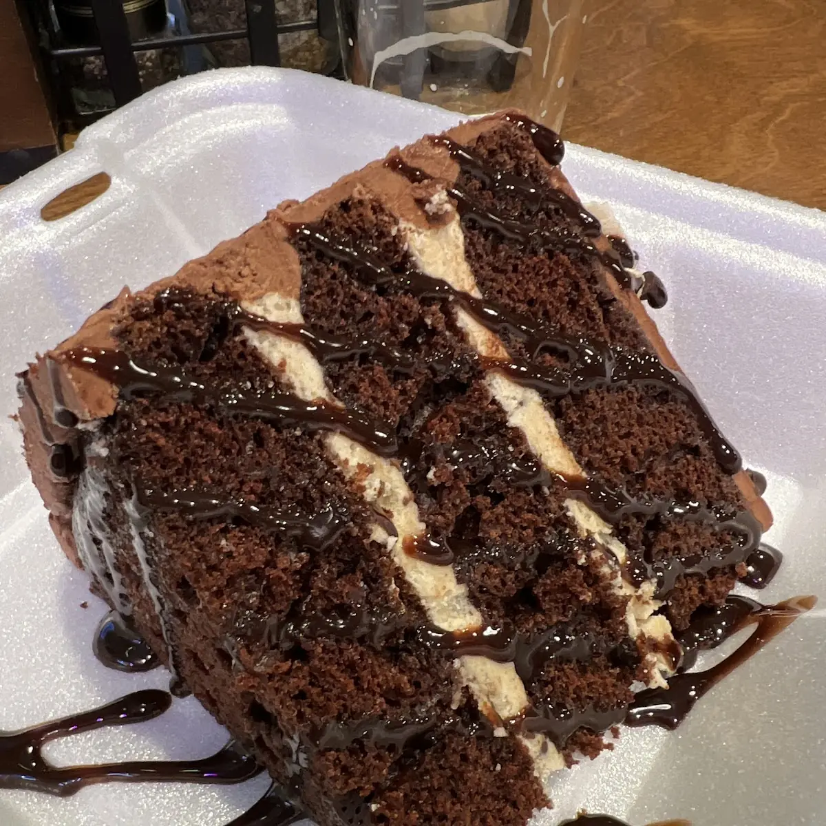 Chocolate Cookie Dough Cake