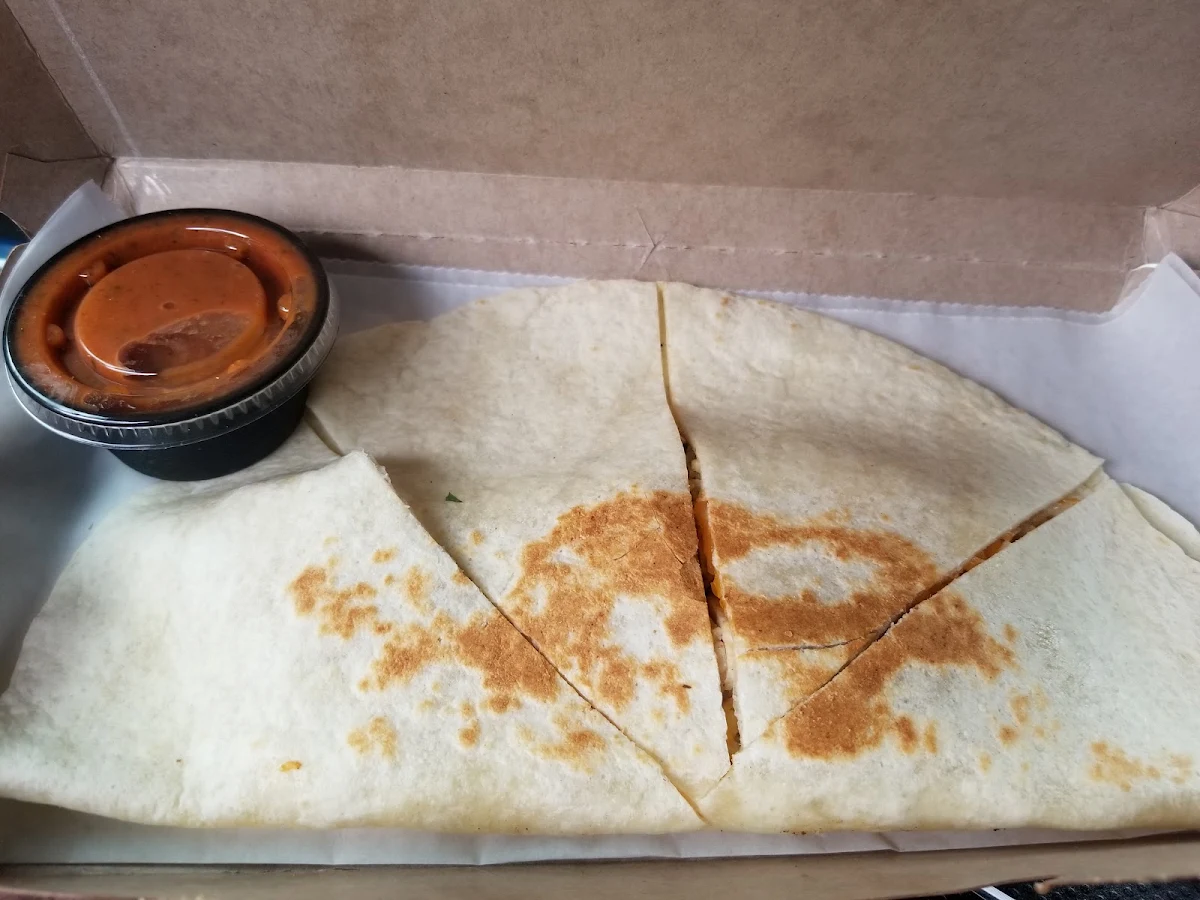 Triple Chicken Cheese Quesadilla