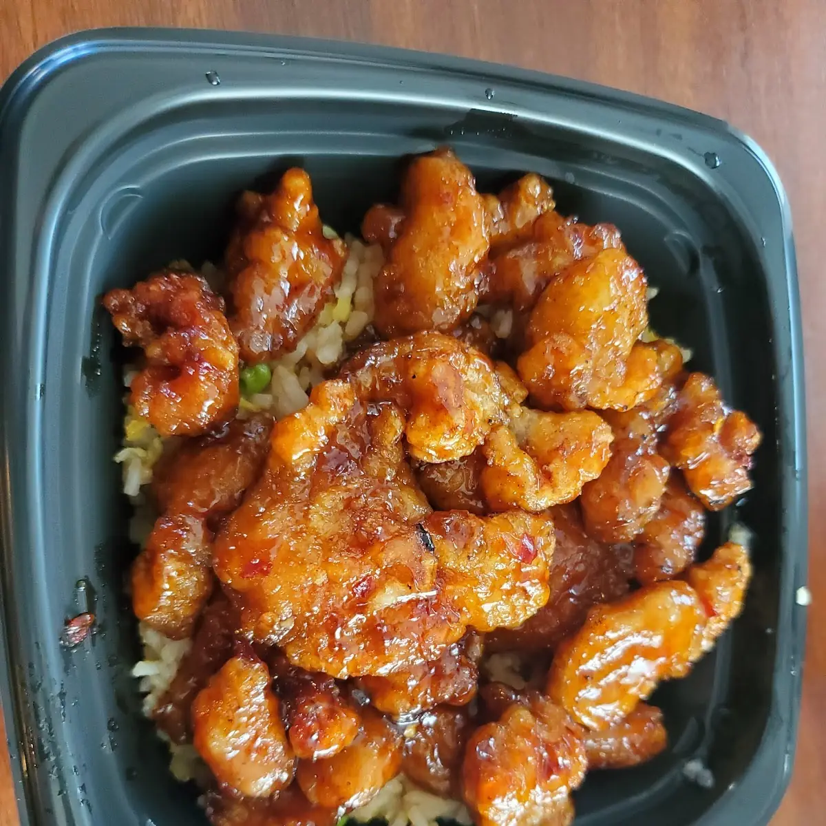 Orange Chicken Fried Rice Bowl