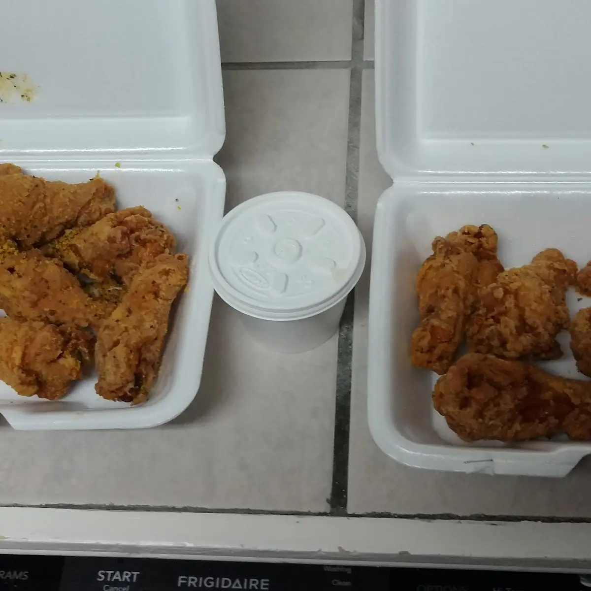 Lemon Pepper Wings Fried Crispy All Drums
