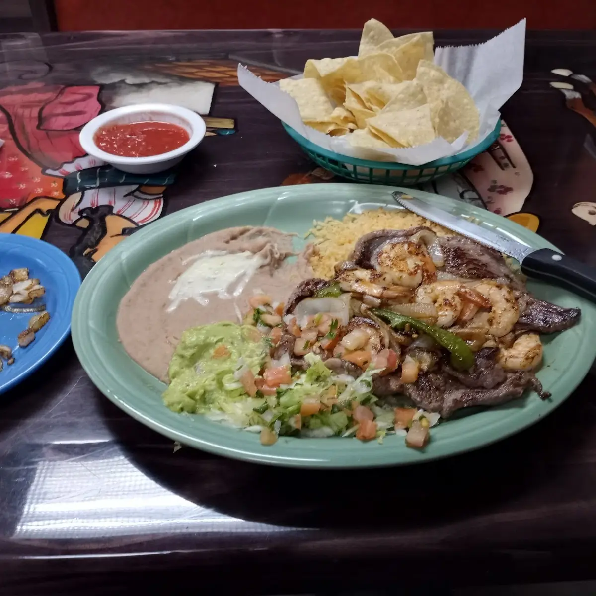 Steak and Shrimp