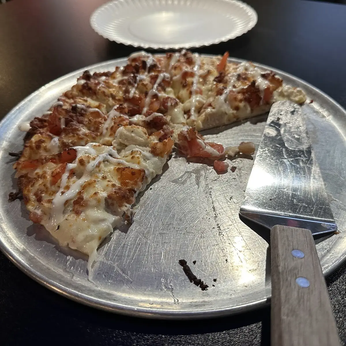 Chicken Bacon Ranch Pizza