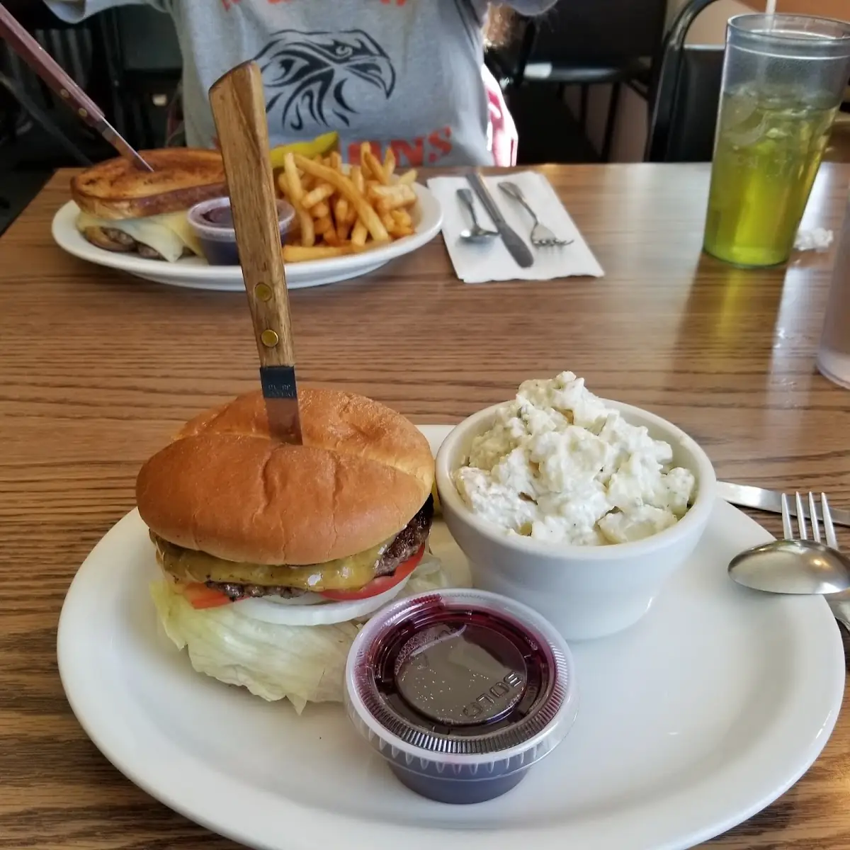 Cheese Burger and a Patty Melt