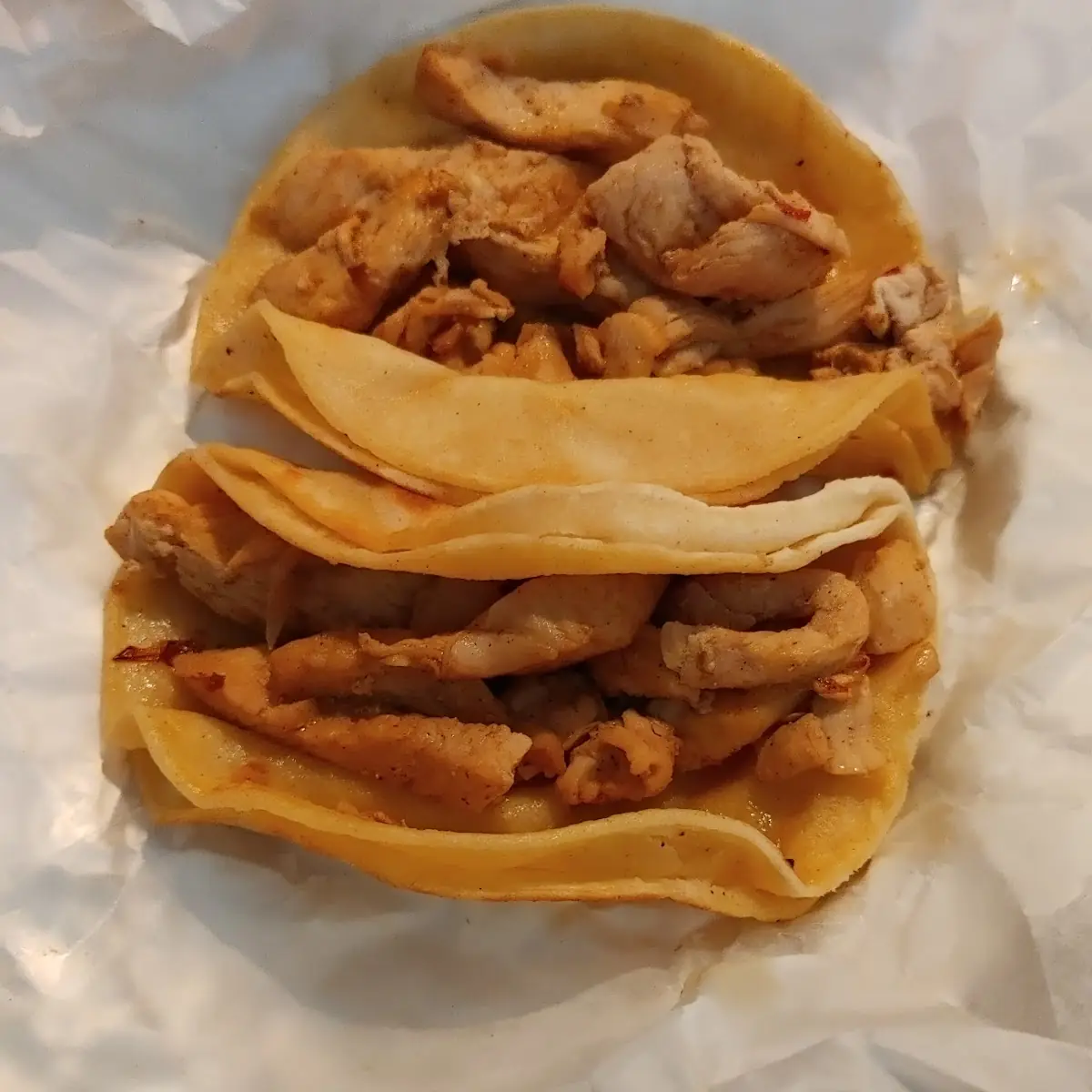 Beef or Chicken Taco with Rice and Beans