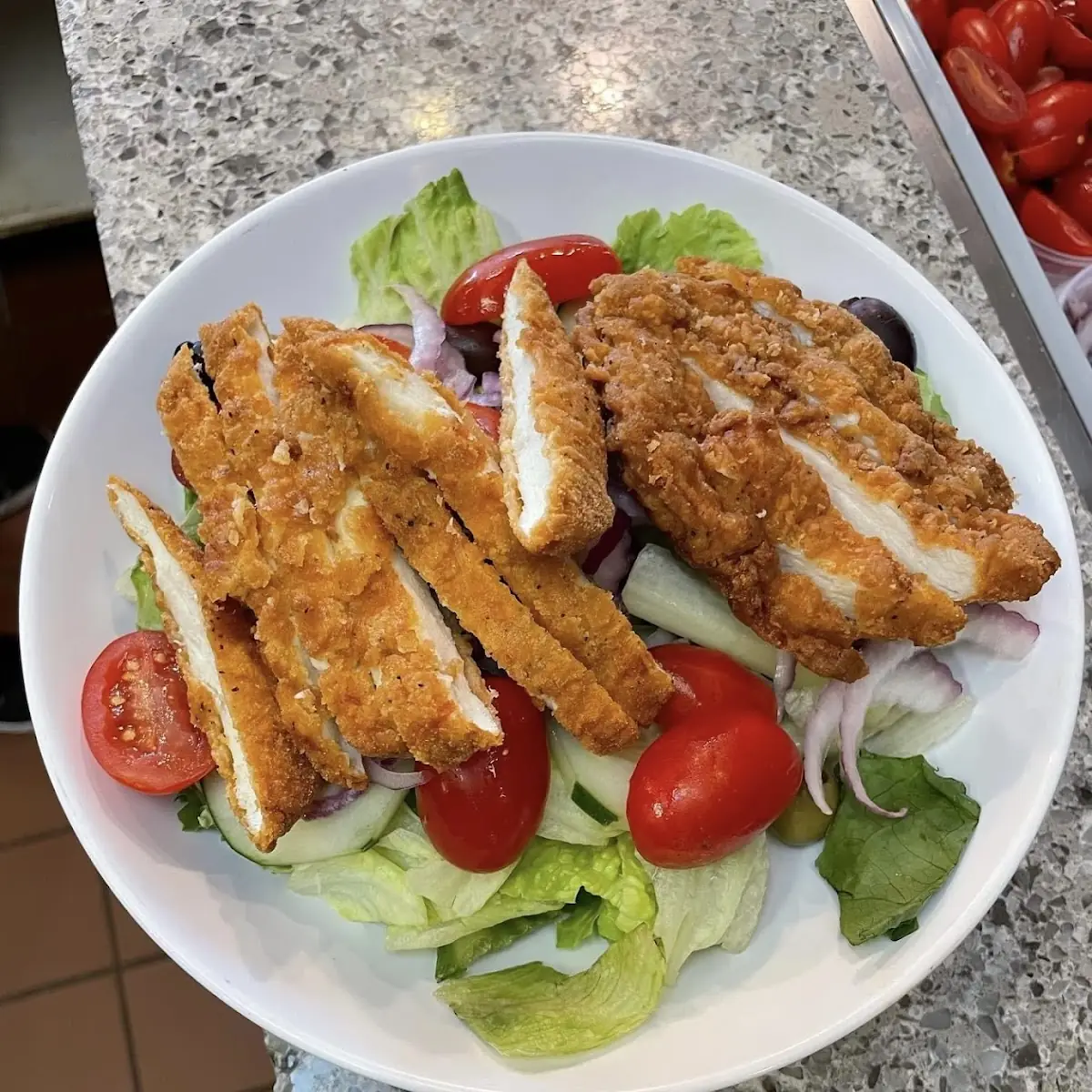 Crispy Chicken Salad