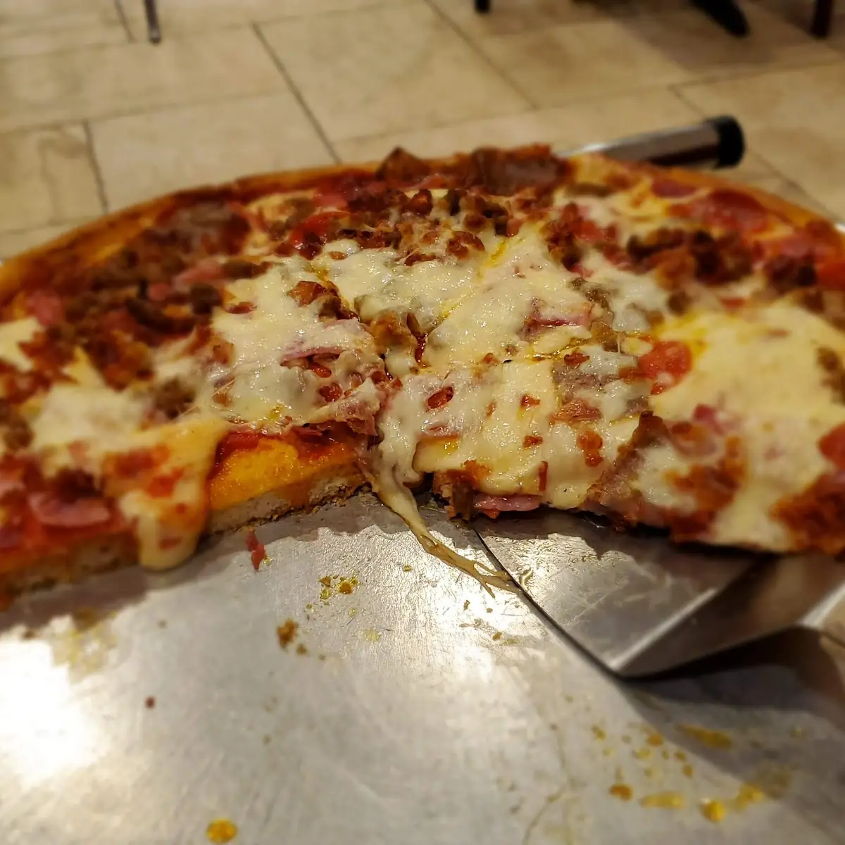 Deep Dish Meat Lovers Pizza