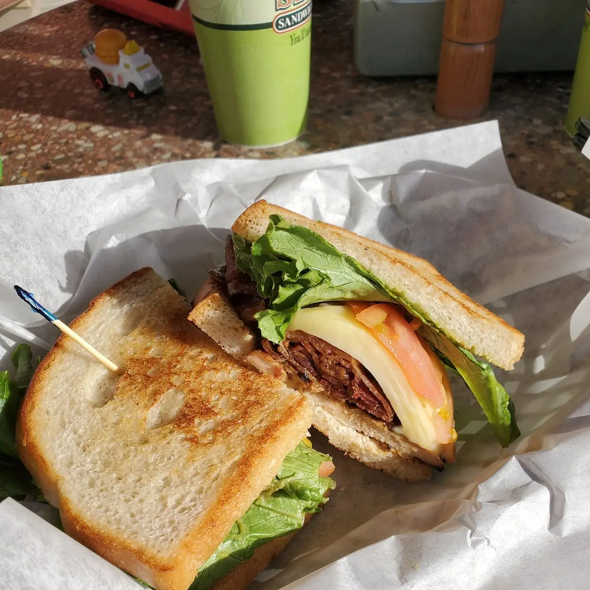 Monterey Chicken Club Sandwich