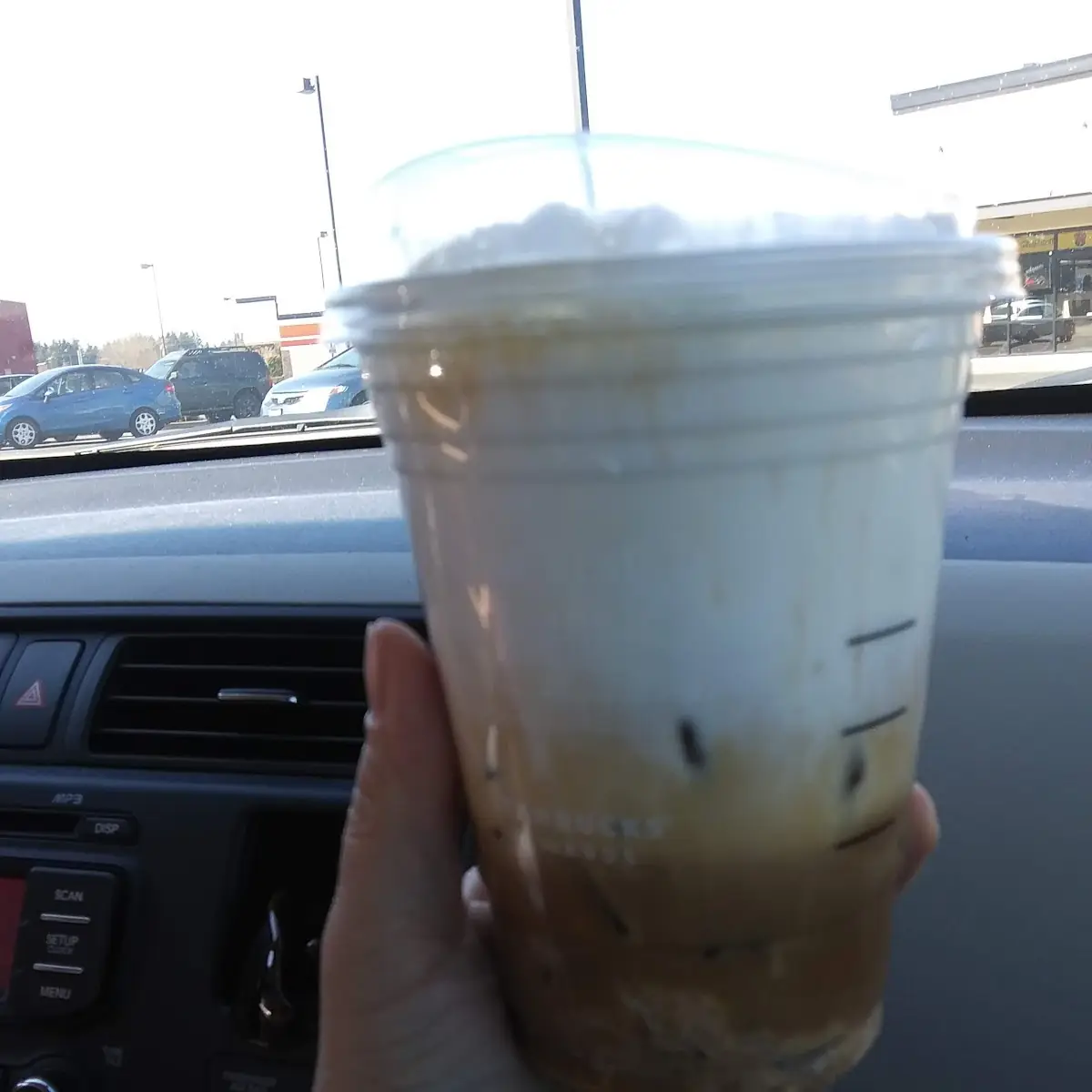Iced Caramel Cloud Macchiato
