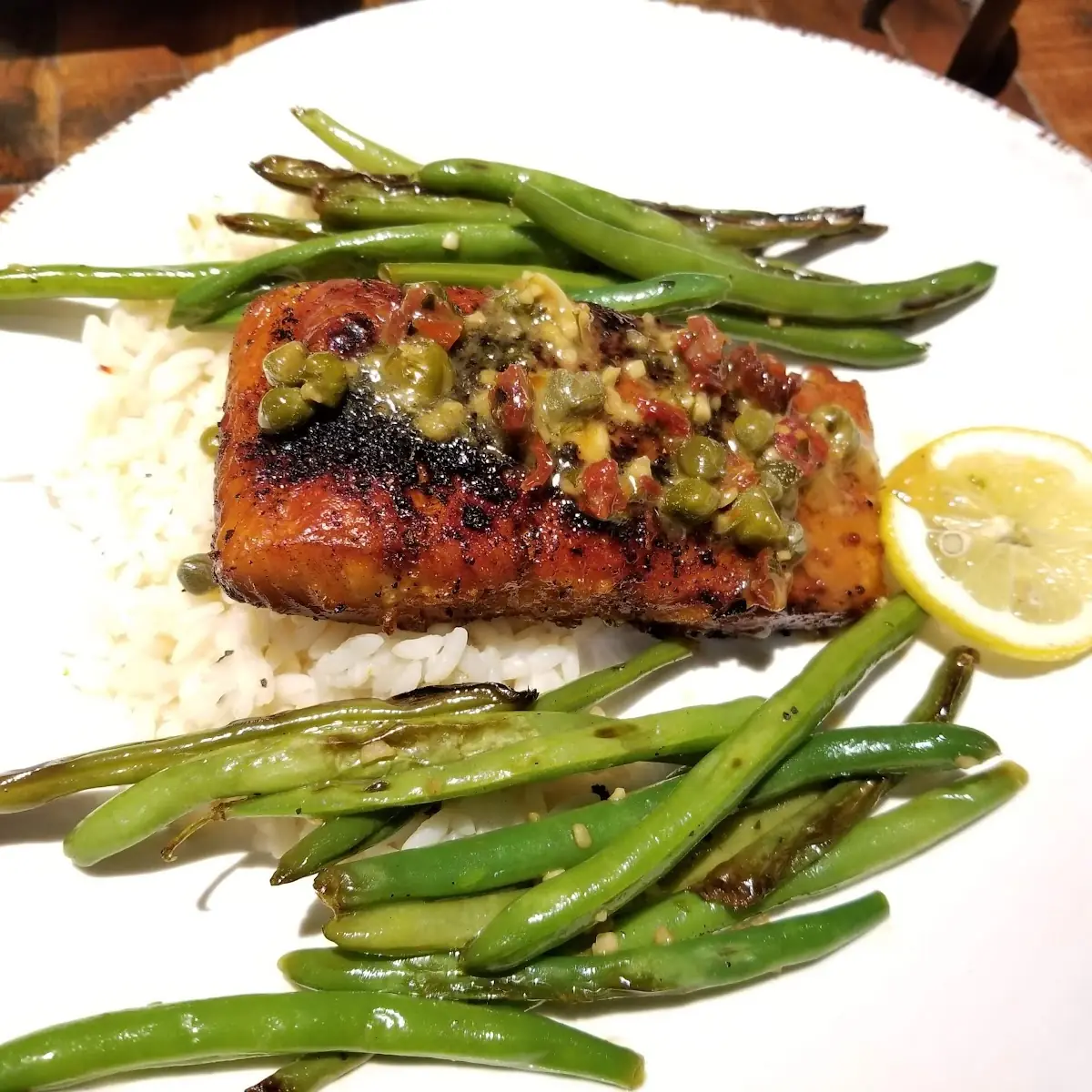 Maple Glazed Salmon