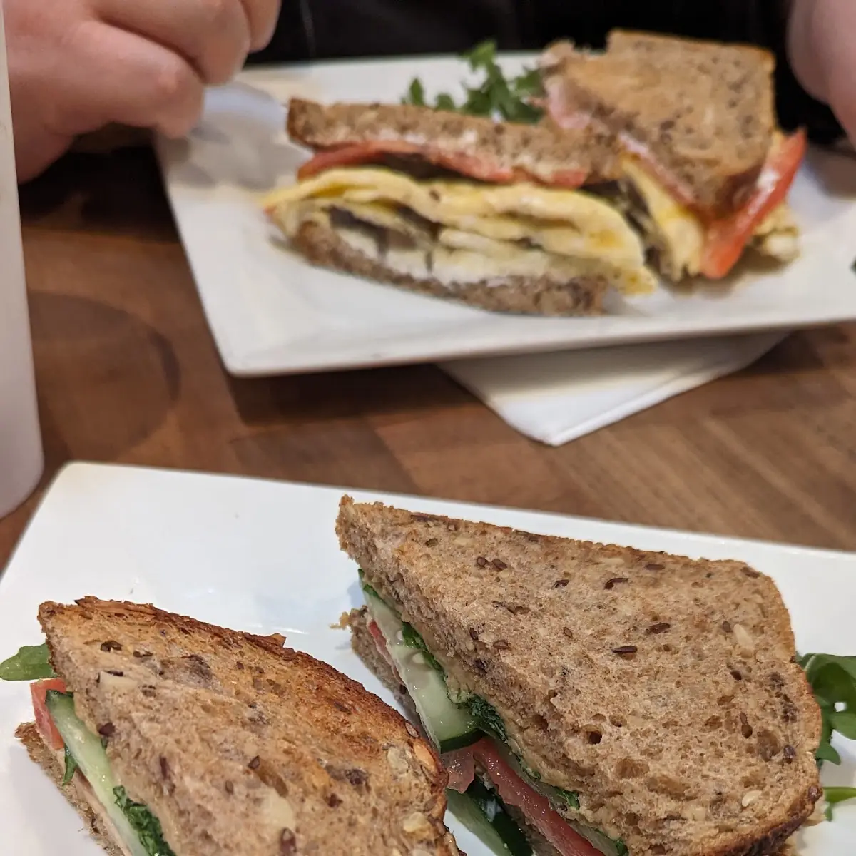 Hummus Sandwich