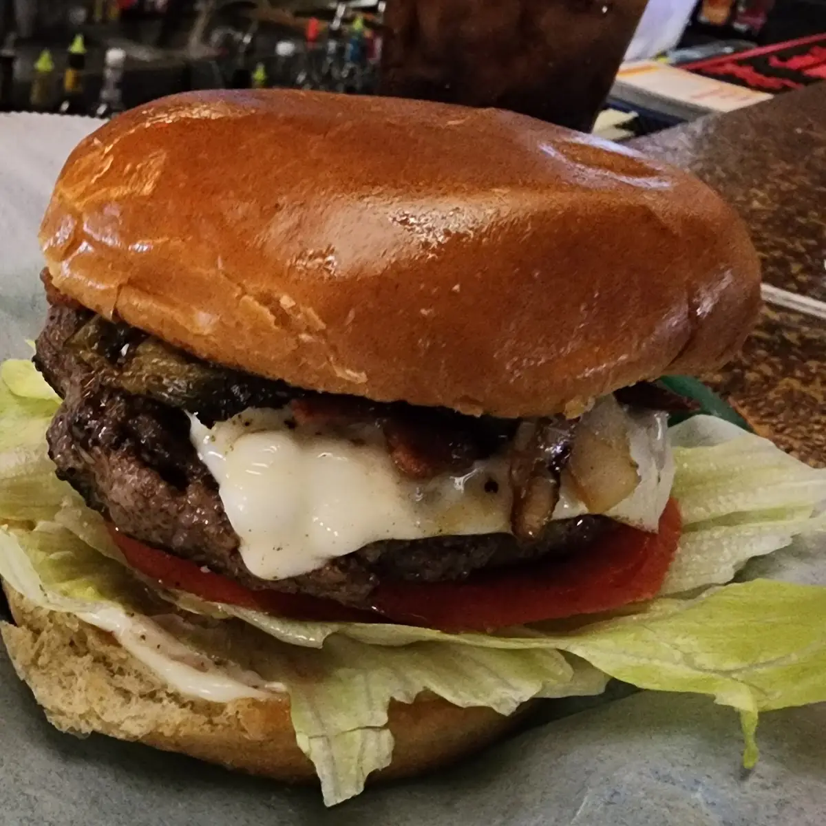 Half Pound Hamburger