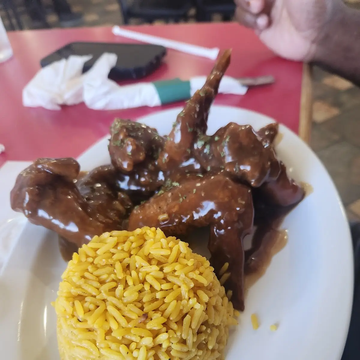 Smothered Chicken Wings 4
