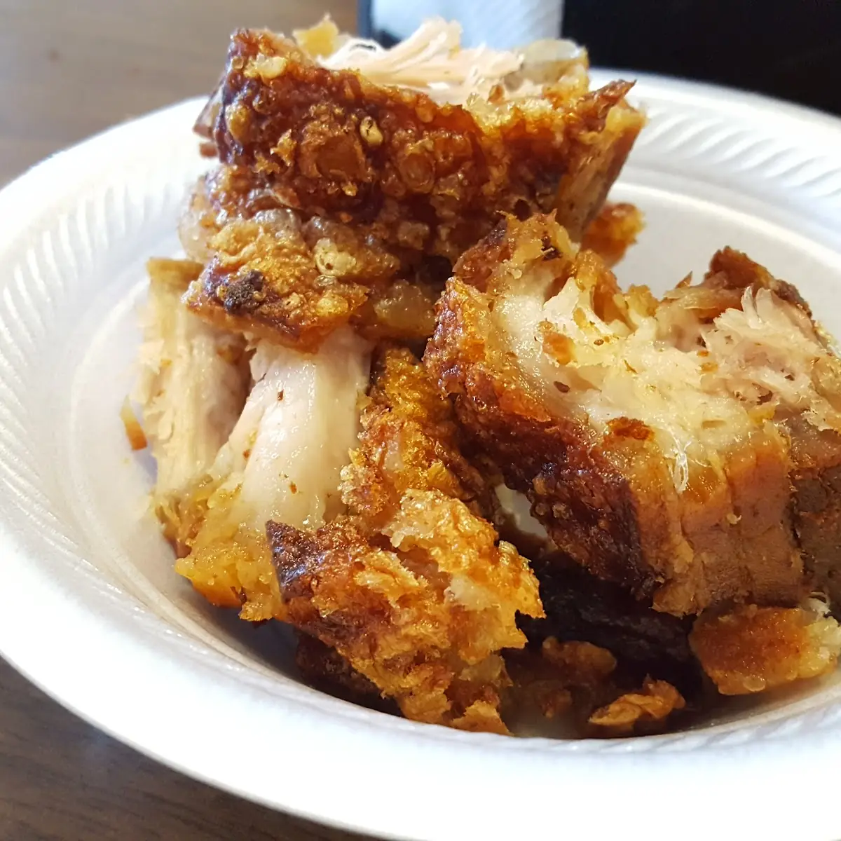 Crispy Lechon and Eggs