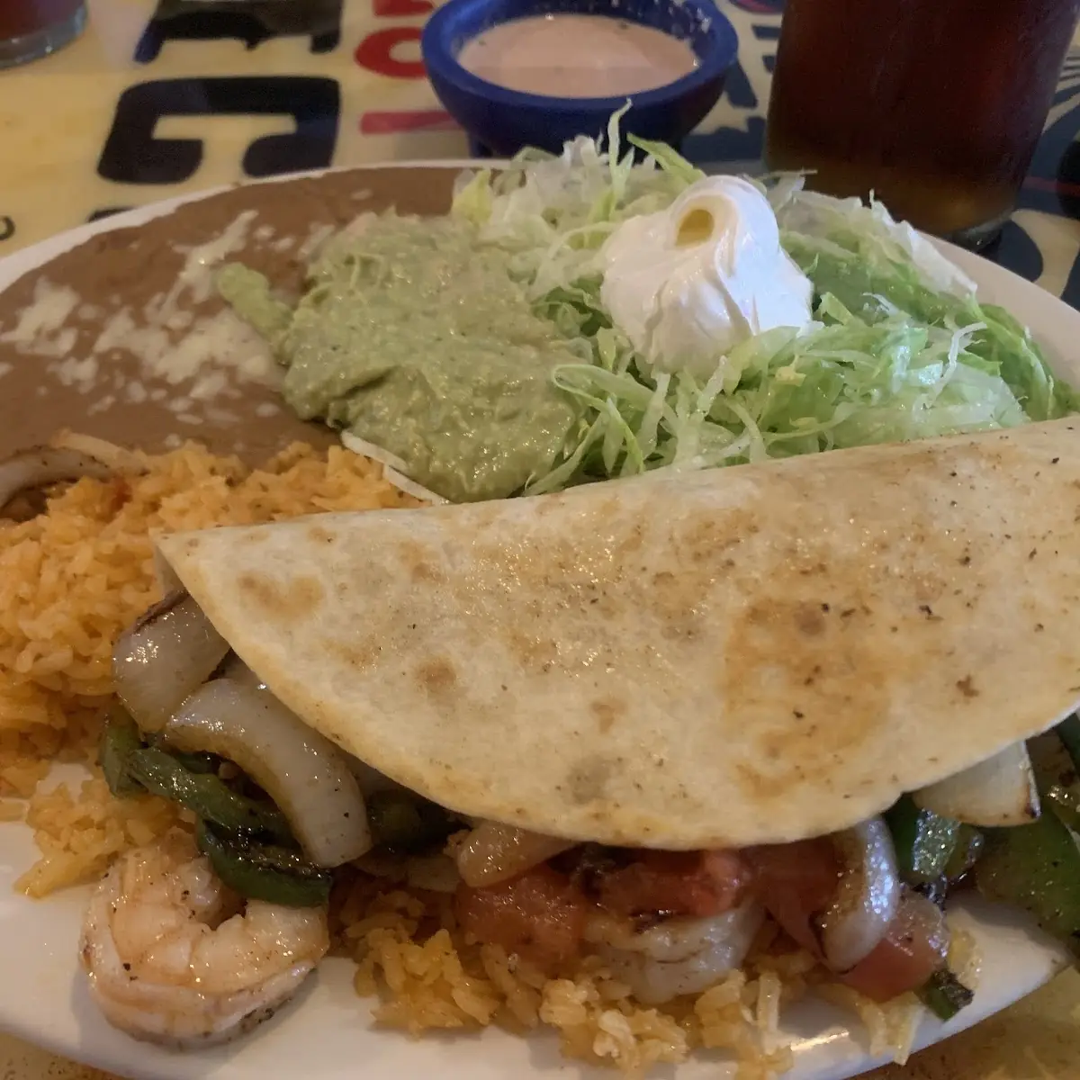 Shrimp Quesadilla