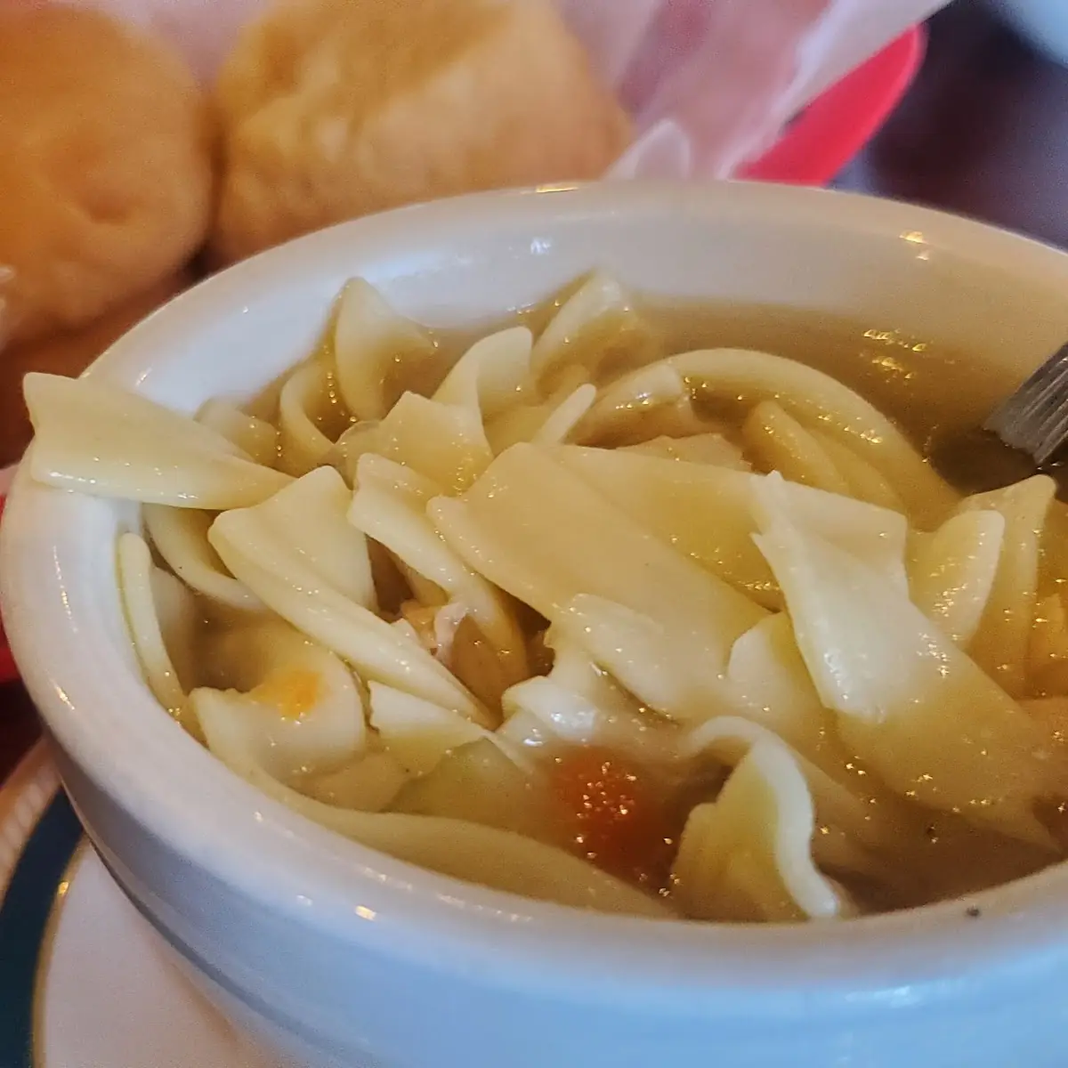 Chicken Noodle Soup Lunch