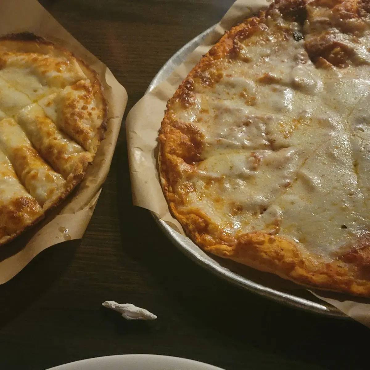 Pepperoni Pizza and Cheese Sticks