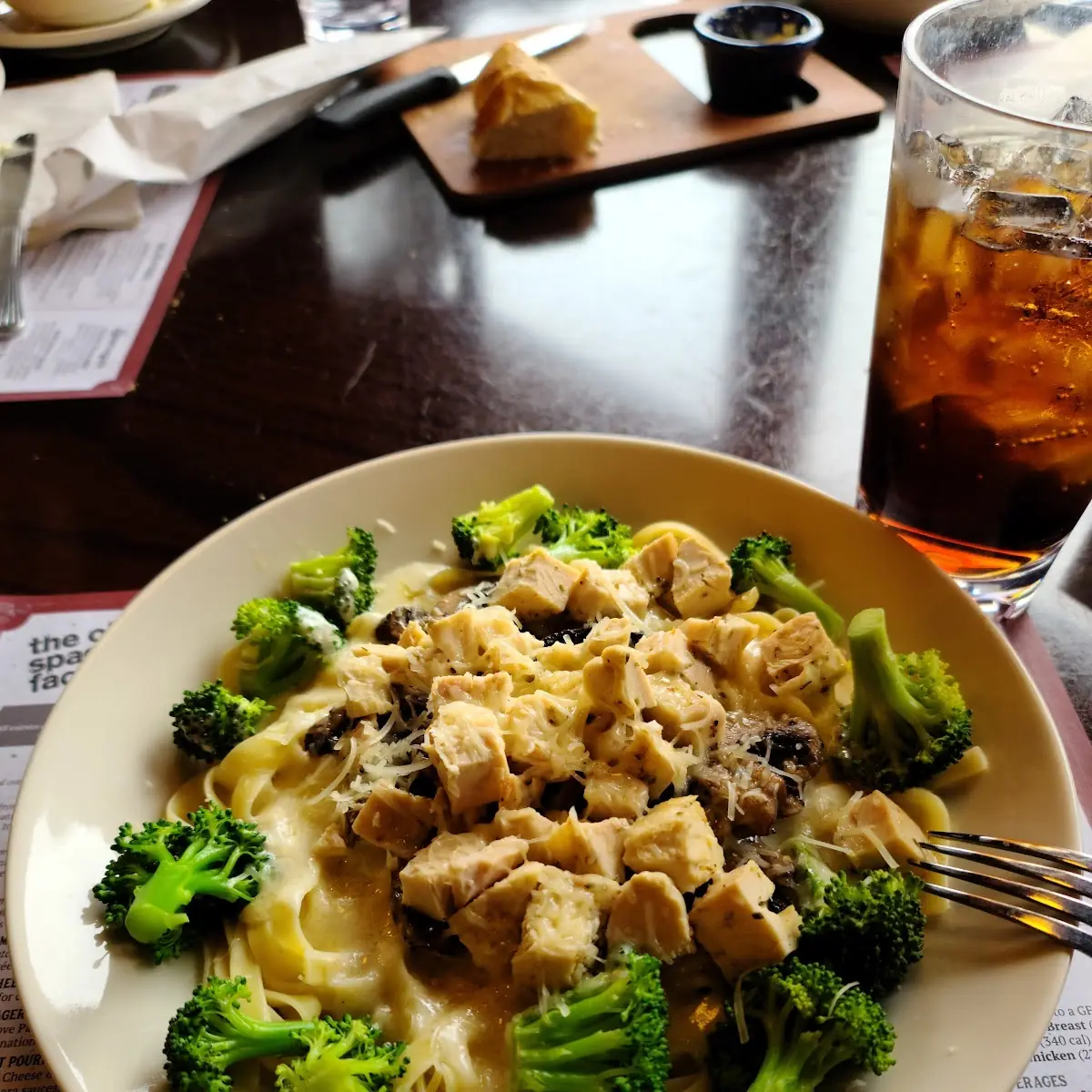 Fettuccine Alfredo with Chicken Alfredo