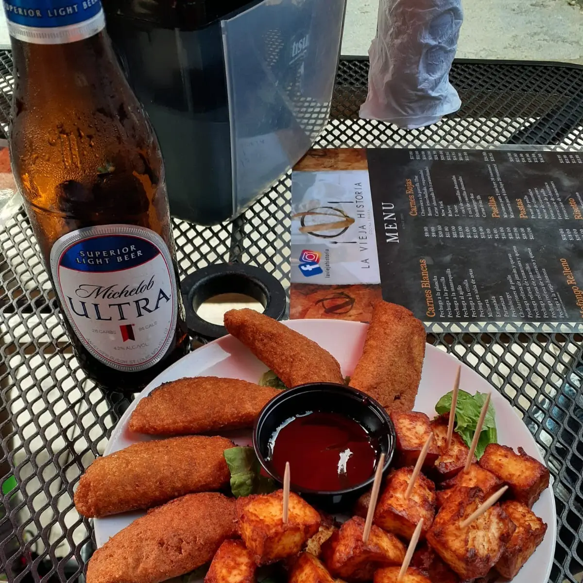 Mini Alcapurrias Y Queso Frito