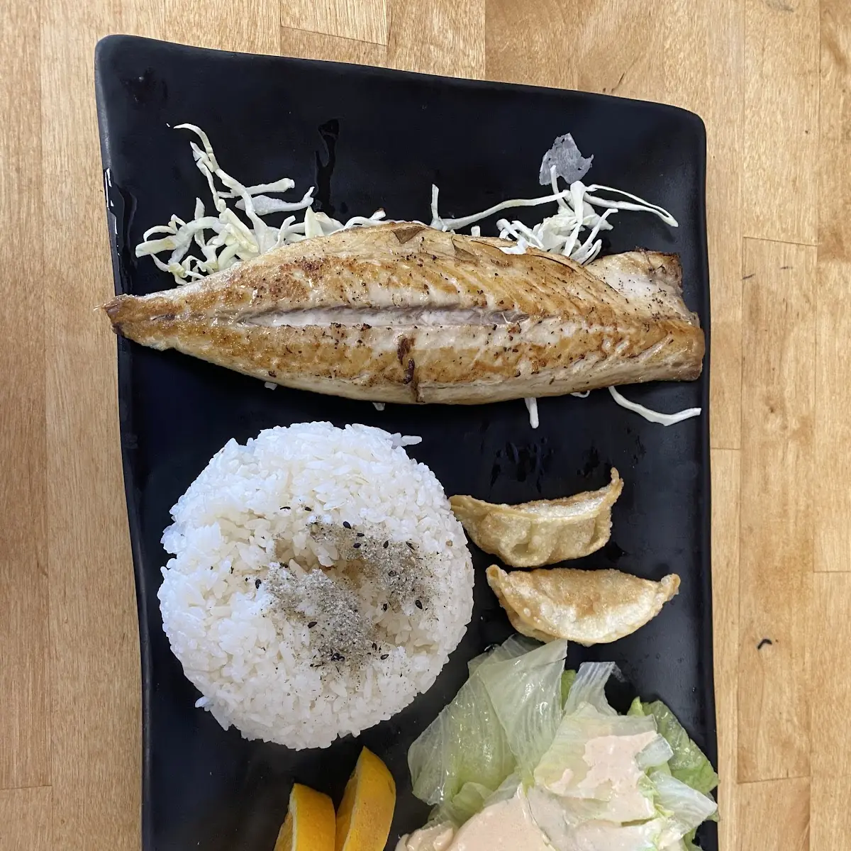 Salmon Kama Bento