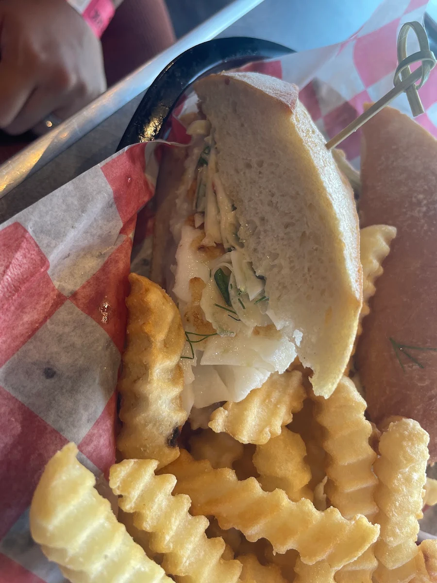 Cod Fish Sandwich