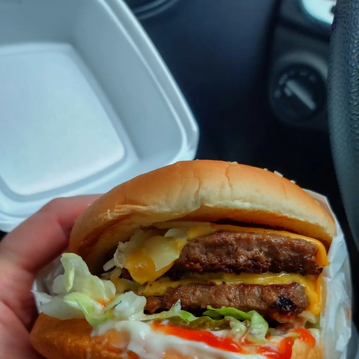 Double Patty Cheeseburger Add Bacon