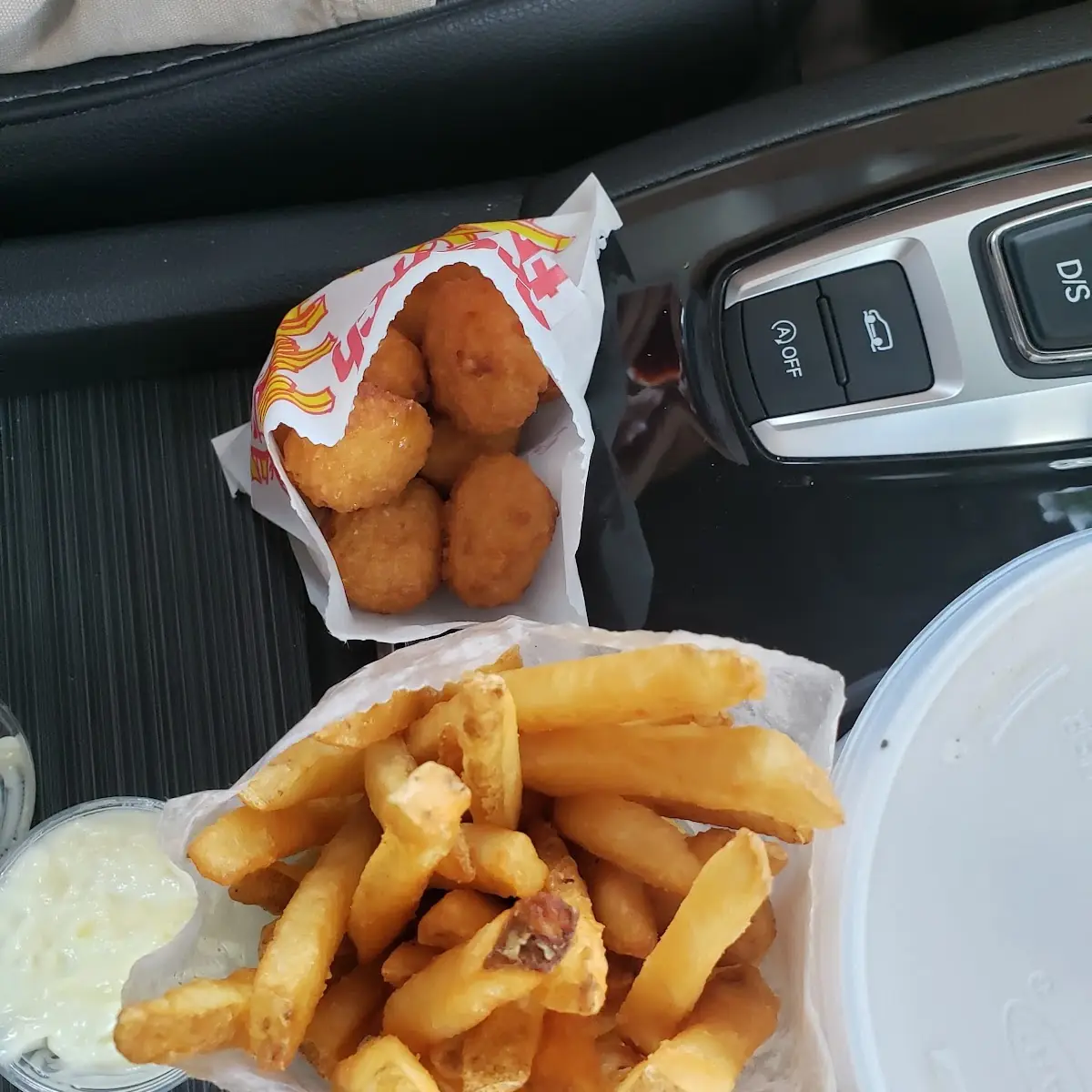 Fries and Corn Nuggets