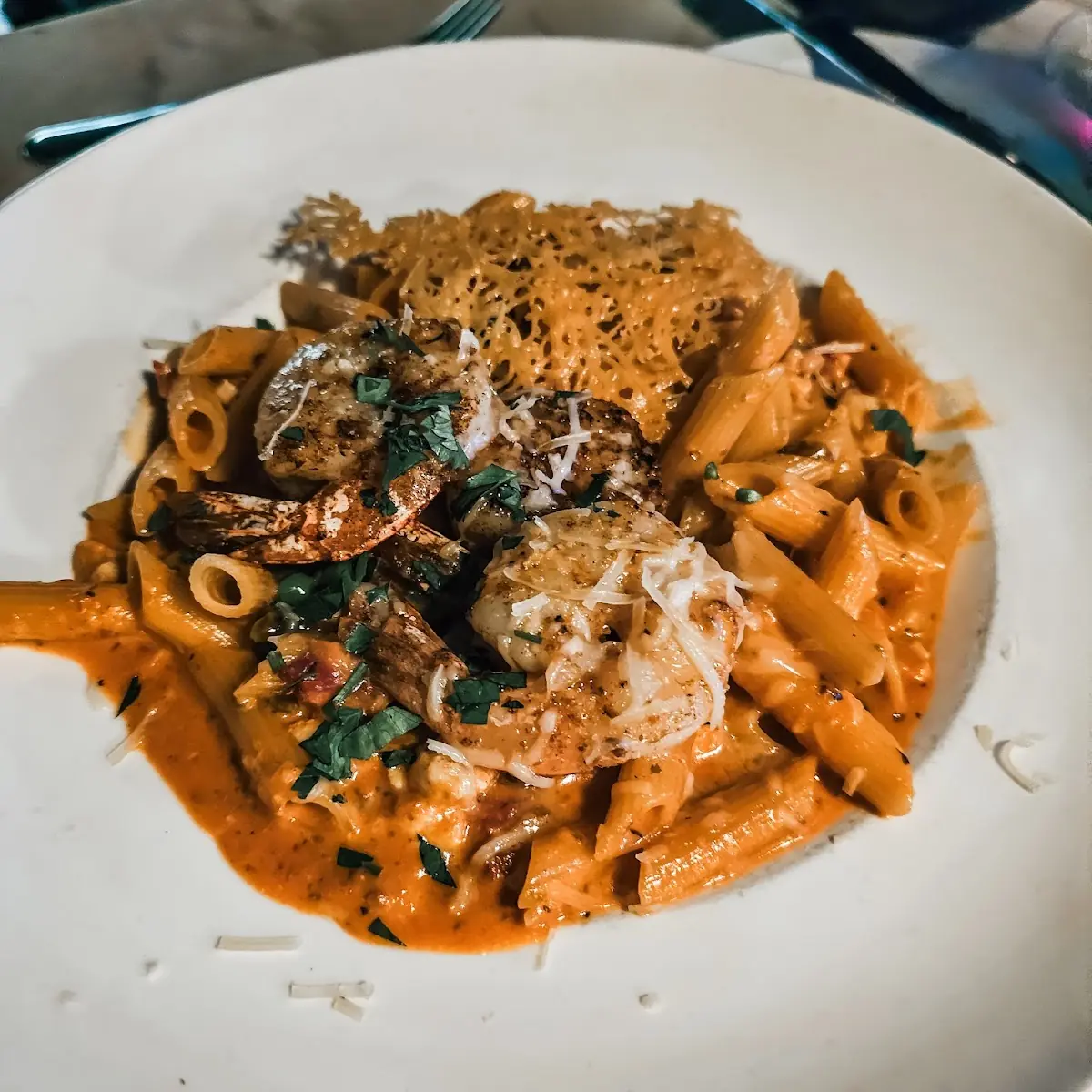 Chicken Marsala Rigatoni