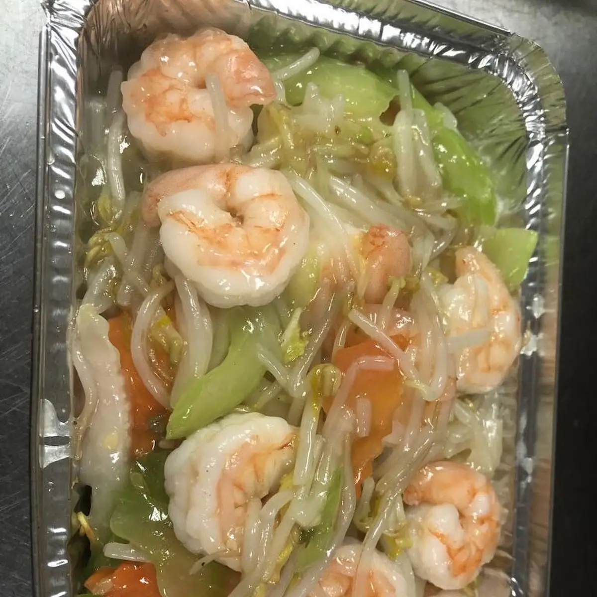 Shrimp & Scallop w Garlic Sauce