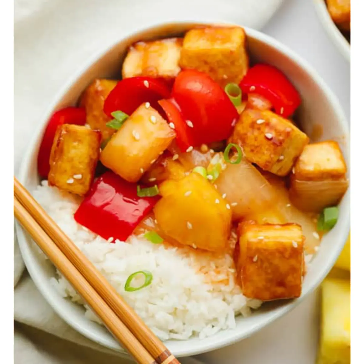 Sweet Sour Tofu