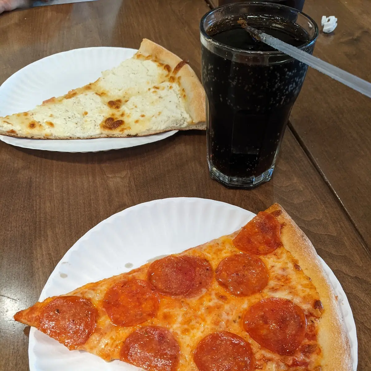 Pepperoni Pizza White Pizza