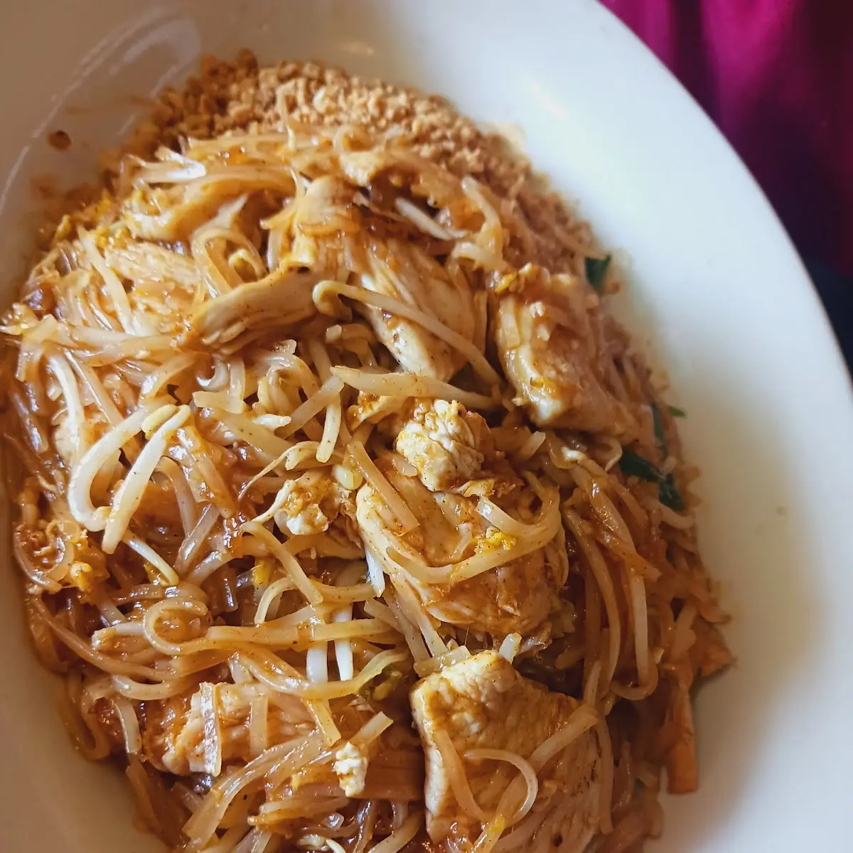 Spicy Chicken Pad Thai