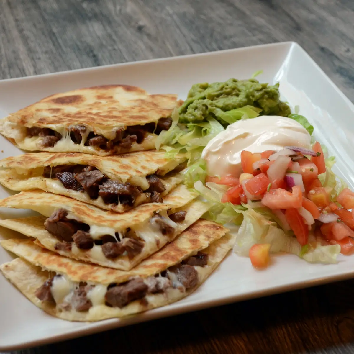 Enchilada Burrito & Cheese Quesadilla Combo