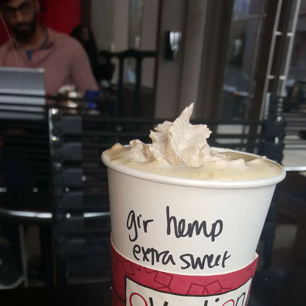 Iced Caramel Latte