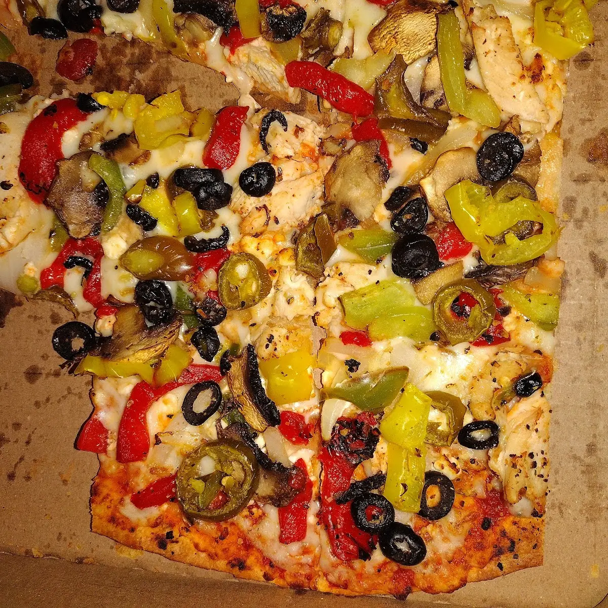 Veggie Thin Crust