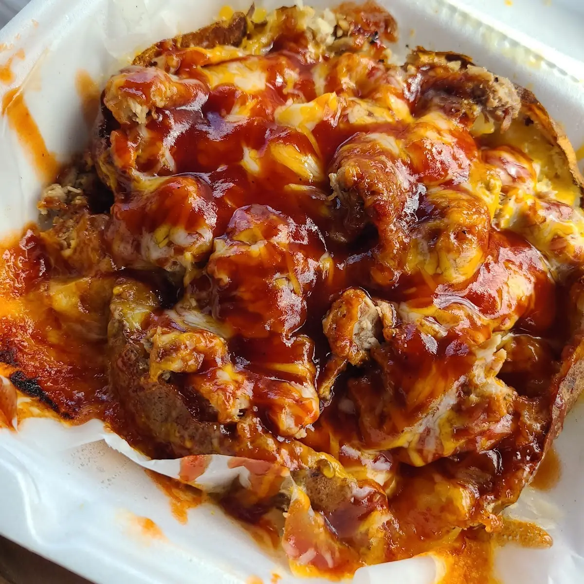 Pulled Pork Potatoes