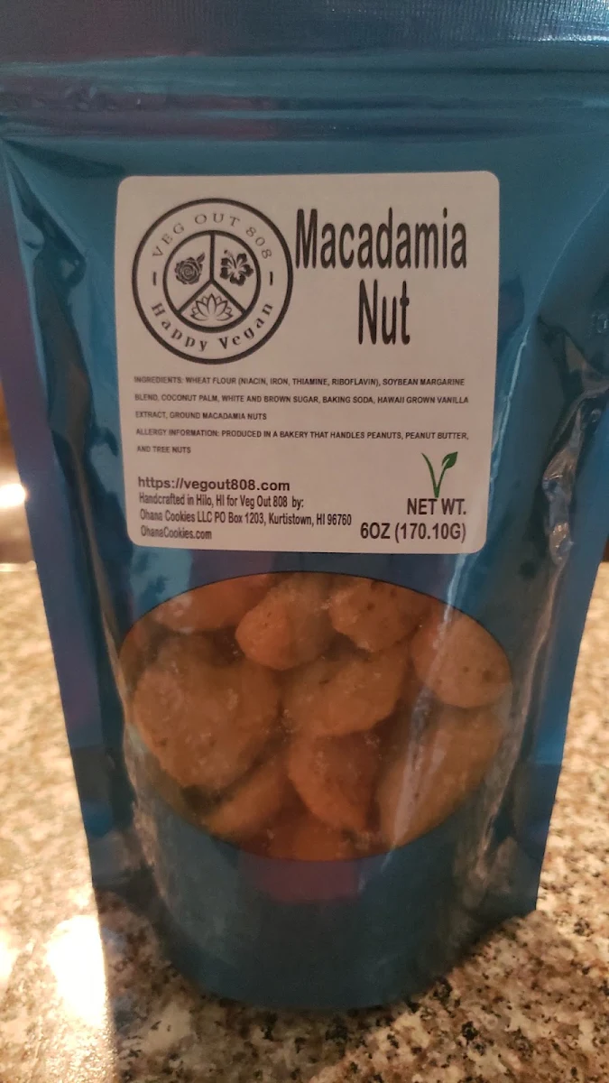 Vegan Macadamia Cookies
