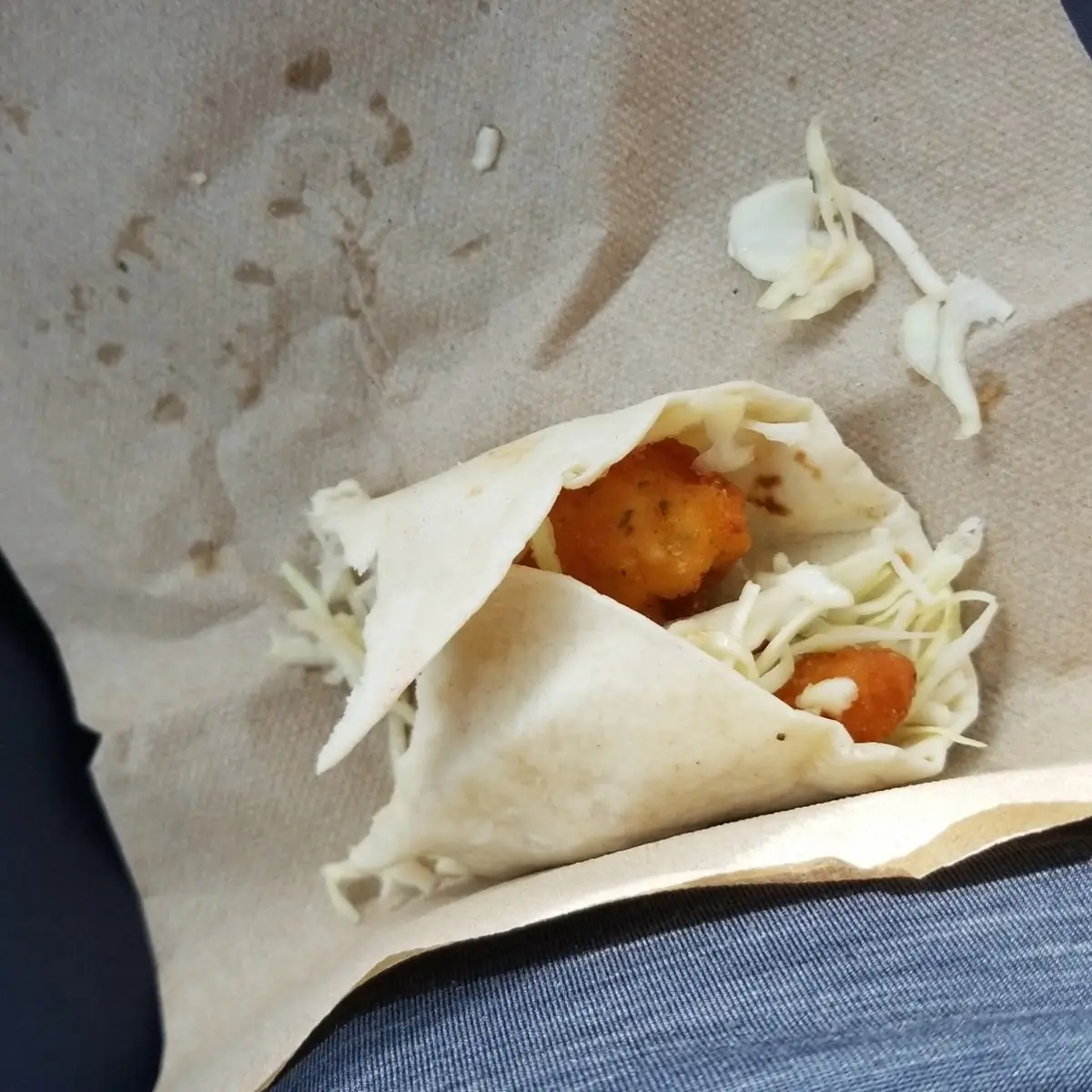 2 Jumbo Shrimp Tacos