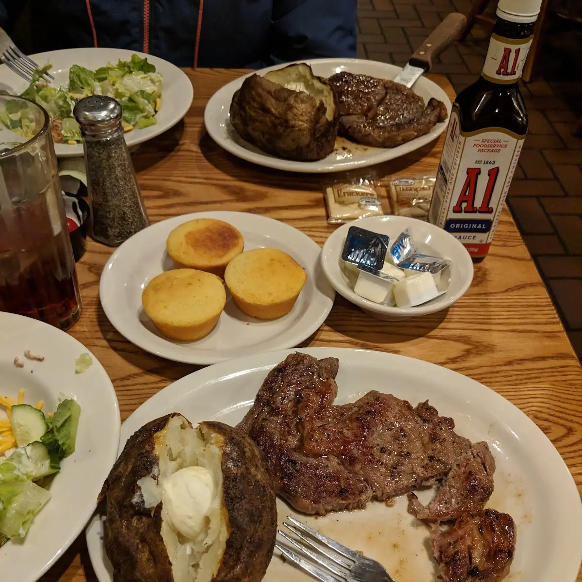 Ribeye Steak Baked Potato