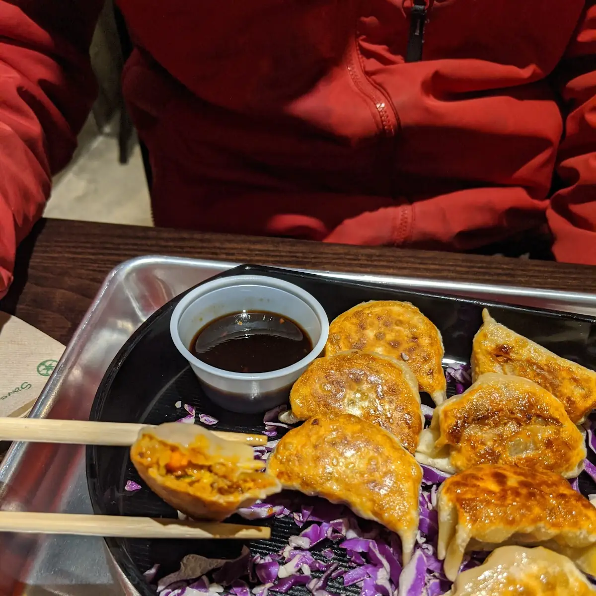 Kimchi Dumplings