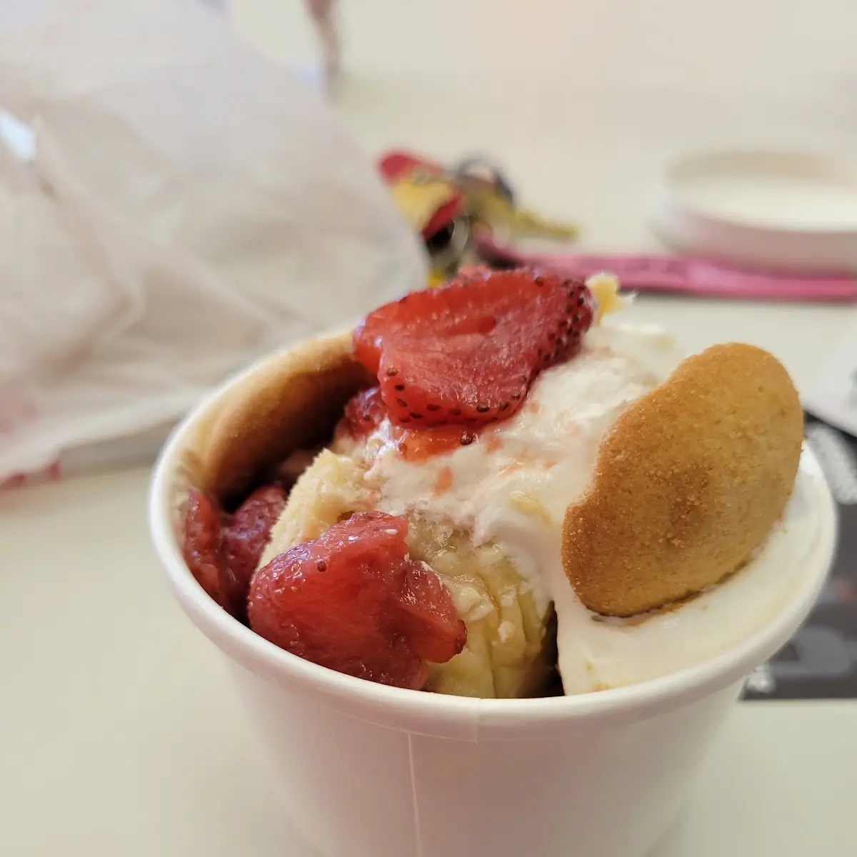 Strawberry Banana Pudding