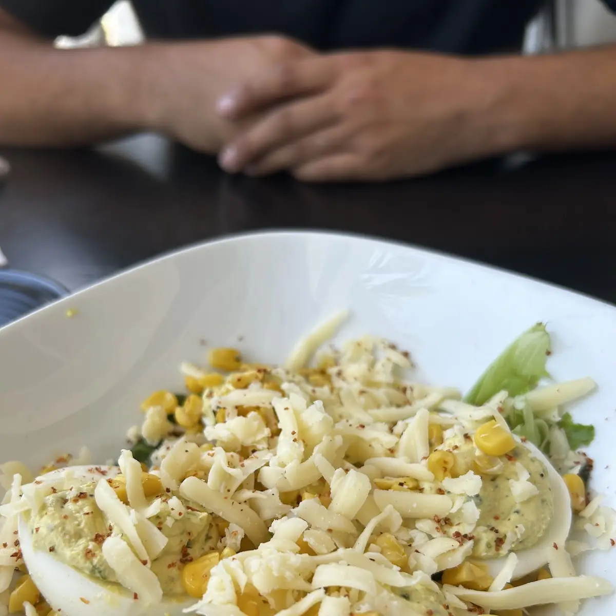 Street Corn Deviled Eggs