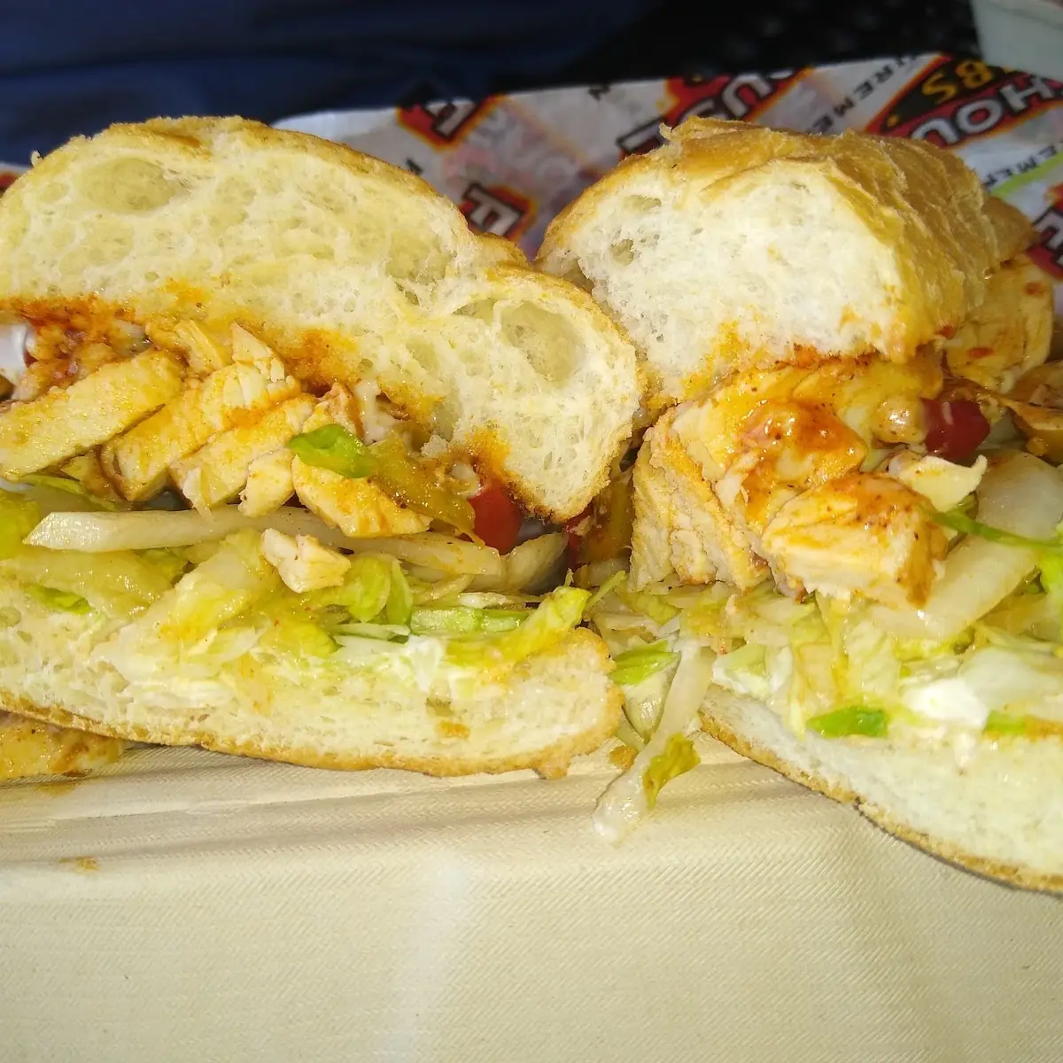 Cajun Chicken Sandwich