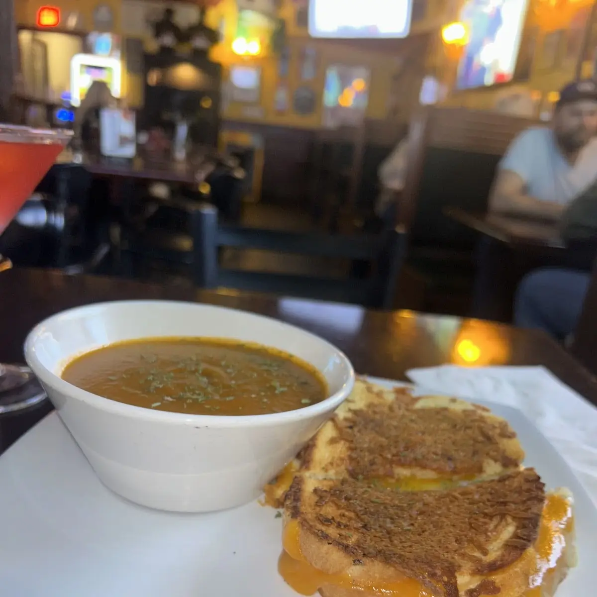 Grilled Cheese and Tomato Soup