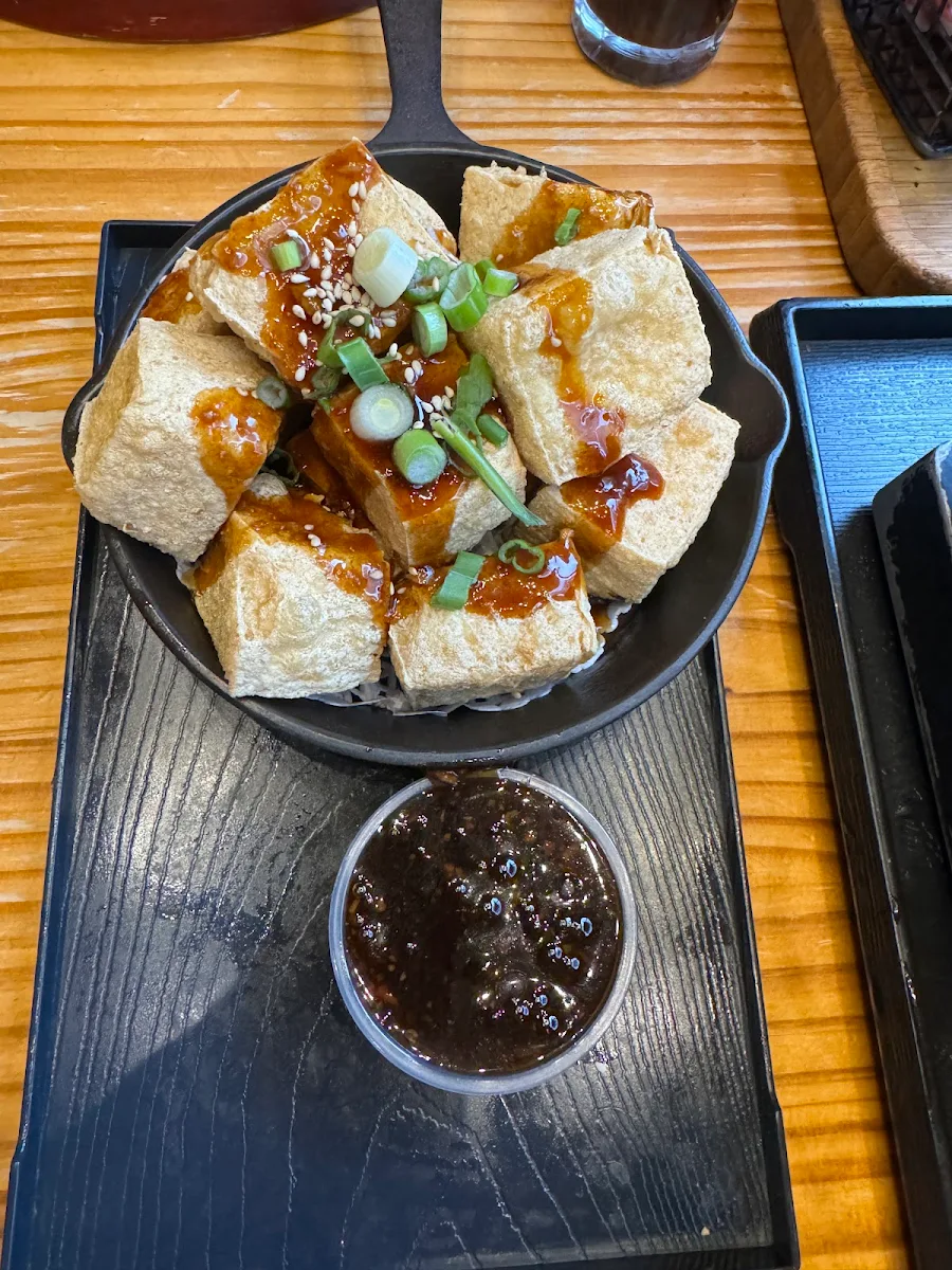 Deep Fried Tofu w Garlic Sauce, Mabu Generation